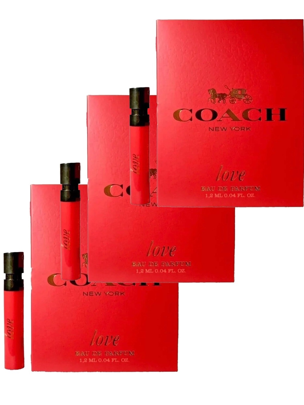 COACH Love EDP 3PK NEW Tester